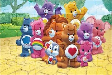 Cartoon jigsaw puzzle