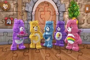 Cartoon jigsaw puzzle