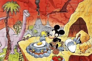 Mickey jigsaw puzzle