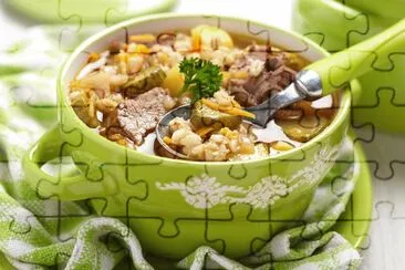 Soup jigsaw puzzle