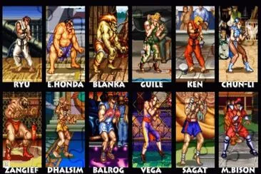 Street Fighter II Char