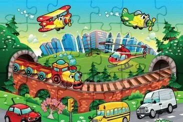 City jigsaw puzzle