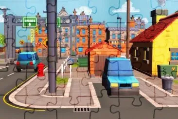 City jigsaw puzzle