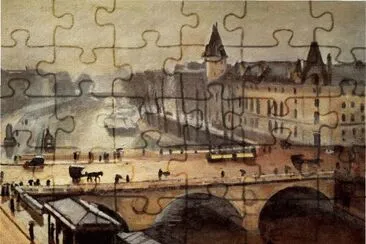 Marquet Pont de Paris jigsaw puzzle