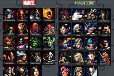 פאזל של Marvel vs Capcom 3 Street Fighter