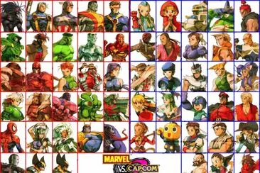 פאזל של Marvel vs Capcom 2 Street Fighter