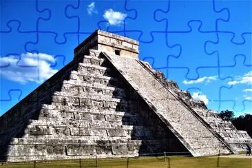 El Castillo en Chichen-ItzÃ¡, YucatÃ¡n. jigsaw puzzle