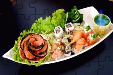 Sushi jigsaw puzzle