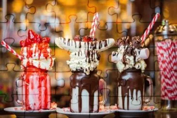 Milkshakes jigsaw puzzle