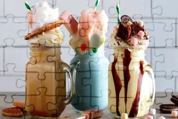 Milkshakes jigsaw puzzle