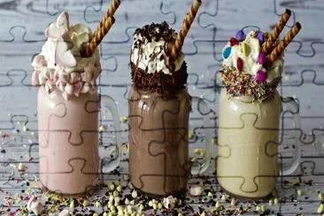 Milkshake jigsaw puzzle
