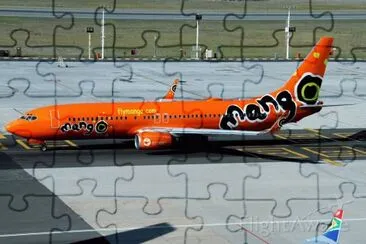 Mango Airlines Boeing 737-800 Sudafrica jigsaw puzzle