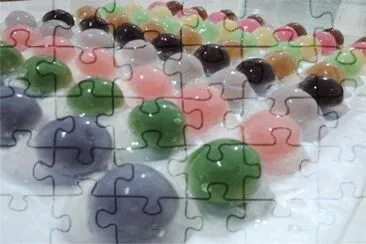 å½©è‰²é£Ÿç‰©æ¶¼åœ“ jigsaw puzzle