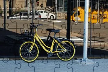 yellow V