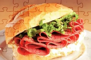 Mortadela Sandwich jigsaw puzzle