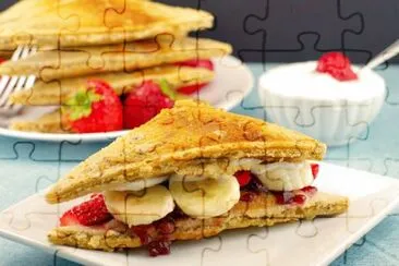 Pancake Fruit Sandwich jigsaw puzzle