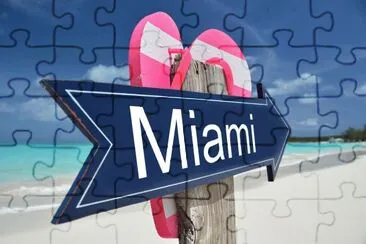 Miami jigsaw puzzle