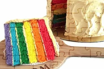 Color Cake jigsaw puzzle