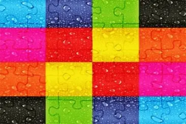 æ–¹æ ¼è‰²å½© jigsaw puzzle
