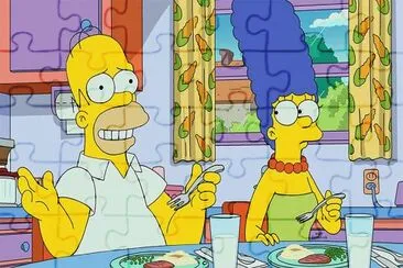 פאזל של os Simpsons