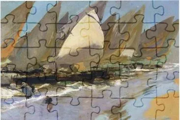 Sorolla barques de pÃªche jigsaw puzzle