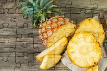 Pineapple jigsaw puzzle