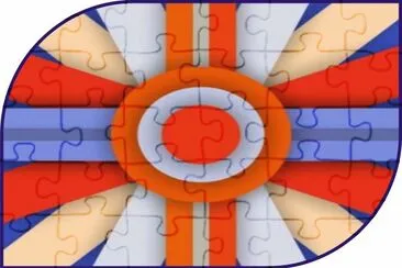 ç½®æ–¼å®¹å™¨å…§æ•ˆæžœ jigsaw puzzle
