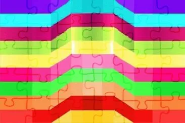 å°ç¨±è‰²å½© jigsaw puzzle