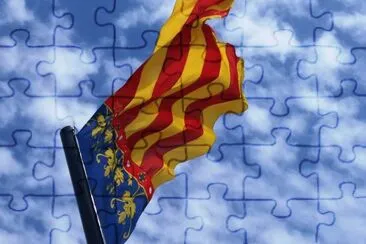 banderas en el puerto jigsaw puzzle