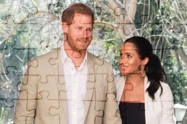 פאזל של Meghan y Harry
