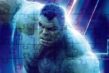 Hulk jigsaw puzzle
