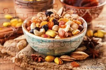 פאזל של Dried Fruits   Nuts