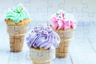 Ice Cream Cupcake