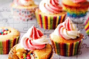 Cupcake jigsaw puzzle