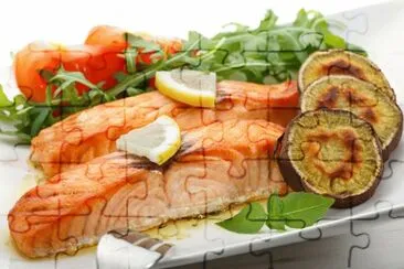 Salmon   Sweets Potato Grilled