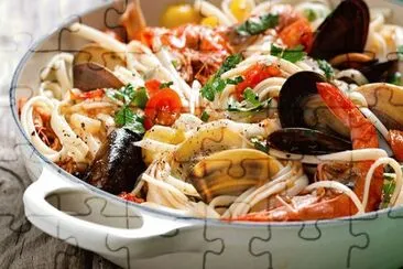 Seafood Pasta jigsaw puzzle
