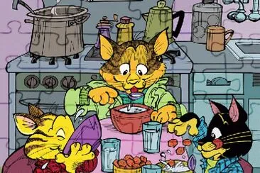 cartoon jigsaw puzzle