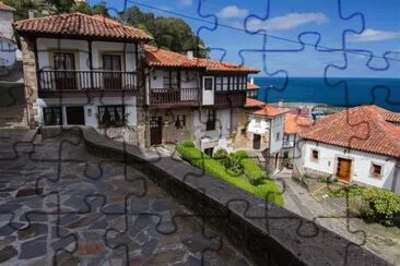 Lastres-Asturias jigsaw puzzle