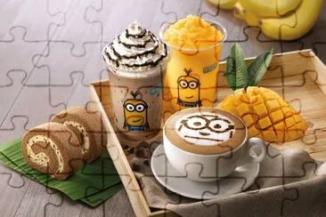 Minions Caffe jigsaw puzzle