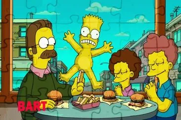 os Simpsons jigsaw puzzle