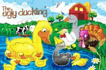 cartoon jigsaw puzzle