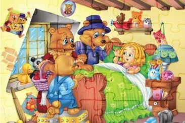 cartoon jigsaw puzzle