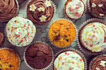cupcake jigsaw puzzle