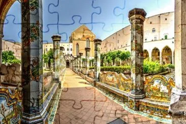 פאזל של Monasterio de Santa Clara-Napoles