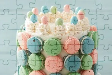 Macaron Cake