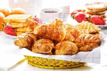 Croissant jigsaw puzzle