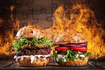 Fire Burger jigsaw puzzle