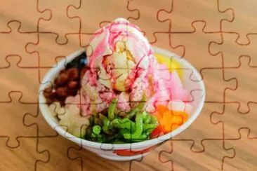 Singapore   Malaysia Ice Kacang jigsaw puzzle