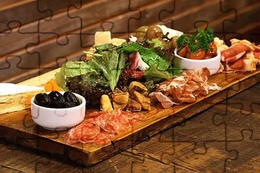 Appetizer jigsaw puzzle