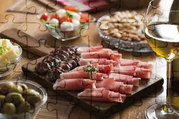 Appetizer jigsaw puzzle